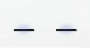 Basalte Chopin: Chopin - 2-gang horizontal - satin white - single lever & single lever black with LED