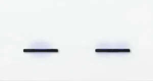 Basalte Chopin: Chopin - 2-gang horizontal - satin white - single lever & dual levers black with LED