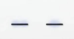 Basalte Chopin: Chopin - 2-gang horizontal - satin white - dual levers & single lever black with LED