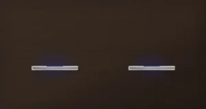 Basalte Chopin: Chopin - 2-gang horizontal - bronze - single lever & single lever chrome with LED