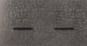 Basalte Chopin: Chopin - 2-gang horizontal - fer forgé grey - single lever & dual levers black without LED