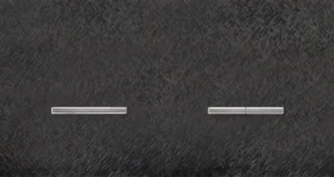 Basalte Chopin: Chopin - 2-gang horizontal - fer forgé gunmetal - single lever & dual levers chrome without LED