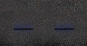 Basalte Chopin: Chopin - 2-gang horizontal - fer forgé gunmetal - dual levers & dual levers black with LED