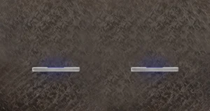 Basalte Chopin: Chopin - 2-gang horizontal - fer forgé bronze - single lever & single lever chrome with LED