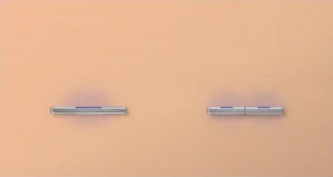 Basalte Chopin: Chopin - 2-gang horizontal - rosé - single lever & dual levers chrome with LED