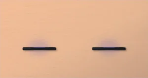 Basalte Chopin: Chopin - 2-gang horizontal - rosé - single lever & single lever black with LED