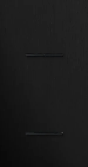 Basalte Chopin: Chopin - 2-gang vertical - brushed black - dual levers & single lever black without LED
