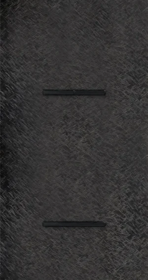 Basalte Chopin: Chopin - 2-gang vertical - fer forgé gunmetal - dual levers & single lever black without LED