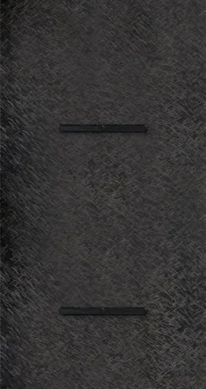 Basalte Chopin: Chopin - 2-gang vertical - fer forgé gunmetal - dual levers & dual levers black without LED