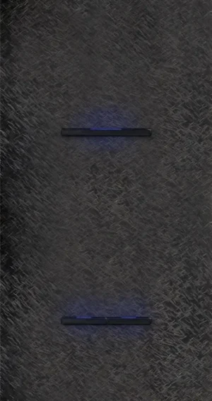Basalte Chopin: Chopin - 2-gang vertical - fer forgé gunmetal - single lever & dual levers black with LED