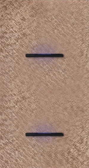 Basalte Chopin: Chopin - 2-gang vertical - fer forgé rosé - single lever & single lever black with LED