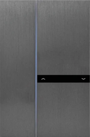 Basalte Fibonacci: Fibonacci - dual - KNX - brushed volcanic grey