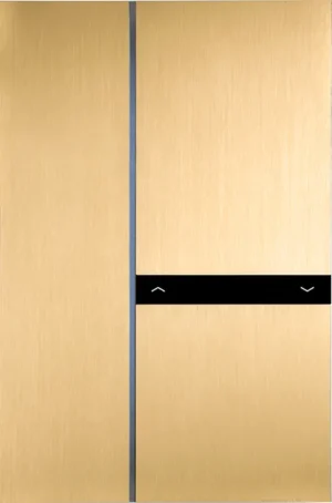 Basalte Fibonacci: Fibonacci - dual - Cresnet - brushed brass
