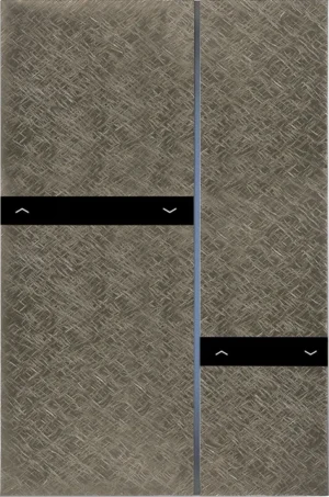 Basalte Fibonacci: Fibonacci - quad - KNX - fer forgé grey