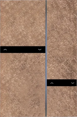 Basalte Fibonacci: Fibonacci - quad - Cresnet - fer forgé rosé