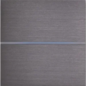 Basalte Sentido: Sentido front - dual - brushed volcanic grey