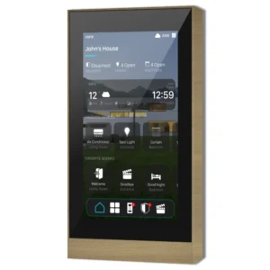 Eclipse 5" KNX Touch Panel - Artisan - Aged Brass