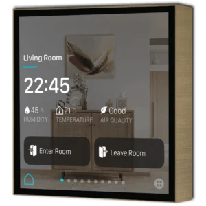 Eclipse Room Controller 4" Artisan - Aged Brass