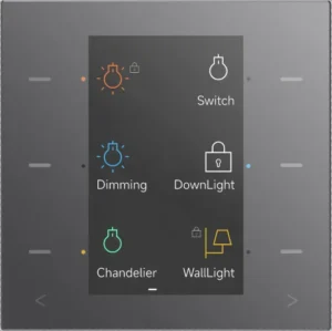KNX Glass Sensor GS3 with Secure, Gray