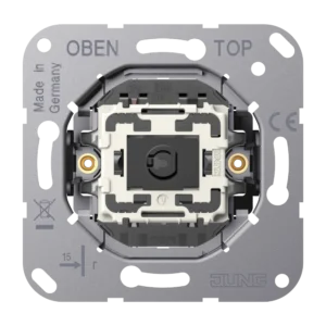1-gang toggle switch insert with indicator light, 1-pole, 2-way, 10 AX 250 V ~