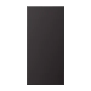Neutral cover, F50, aluminium laquered, LS range, dark