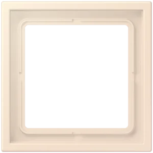 Frame 1-gang, LS ZERO, thermoplastic lacquered, orange pâle (32082), vertical and horizontal installation