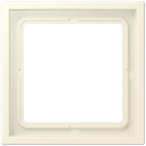 Frame 1-gang, LS ZERO, thermoplastic lacquered, blanc ivoire (4320B), vertical and horizontal installation