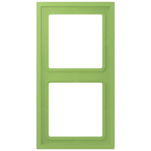 Frame 2-gang, LS ZERO, thermoplastic lacquered, vert 31 (32051), vertical and horizontal installation
