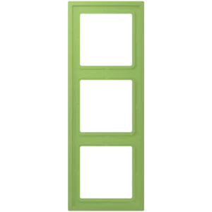 Frame 3-gang, LS ZERO, thermoplastic lacquered, vert 31 (32051), vertical and horizontal installation