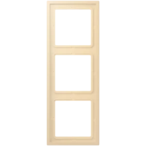 Frame 3-gang, LS ZERO, thermoplastic lacquered, ocre (32060), vertical and horizontal installation