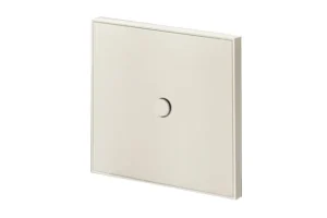 Lithoss Pixel, 1 button, Opera vertical frame, KNX, Matt White