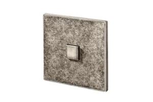 Lithoss Select, 4 + 2 buttons, Circum frame, 24V push button, Tin Antique